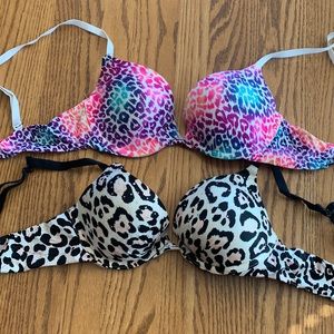Victoria’s Secret Leopard print bras